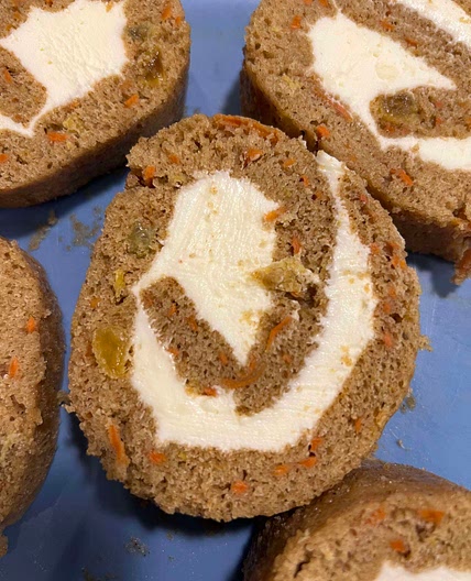 Carrot Cake Roll 