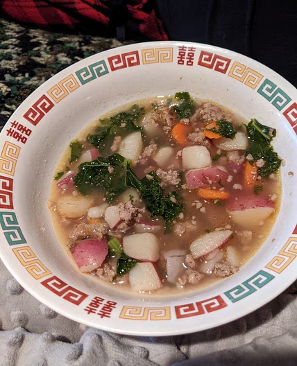 Kale and Sausage Soup