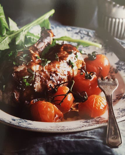 Sticky Balsamic Roast Chicken