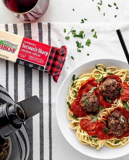 Air Fryer Cheddar Meatballs