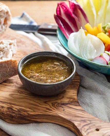 Bagna Càuda (Northern Italian Anchovy-Garlic Dip)