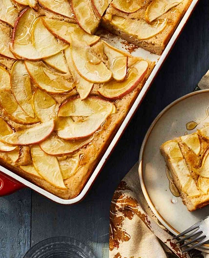 Big-Batch Apple-Cinnamon Pancakes