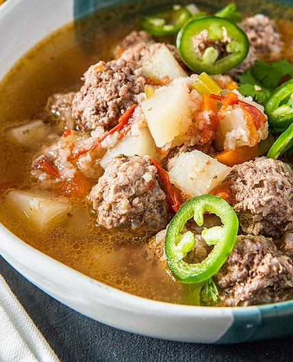 Sopa de Albondigas