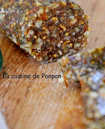 Barre énergétique à la spiruline, végan