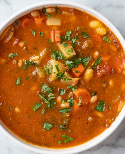Pasta Soup (Protein-Rich)
