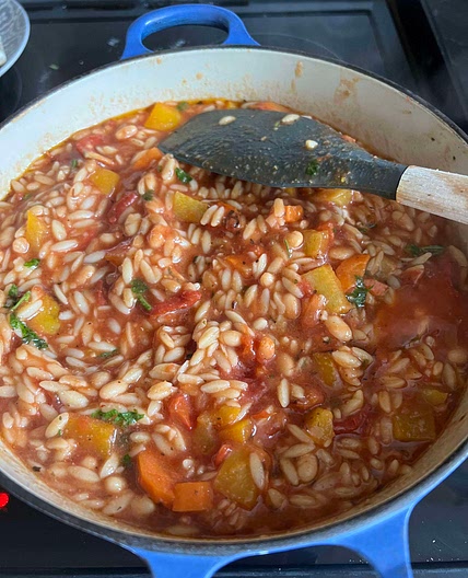 Zoe’s Orzo Italian delight 