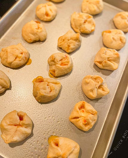Red Pepper Jelly bites 