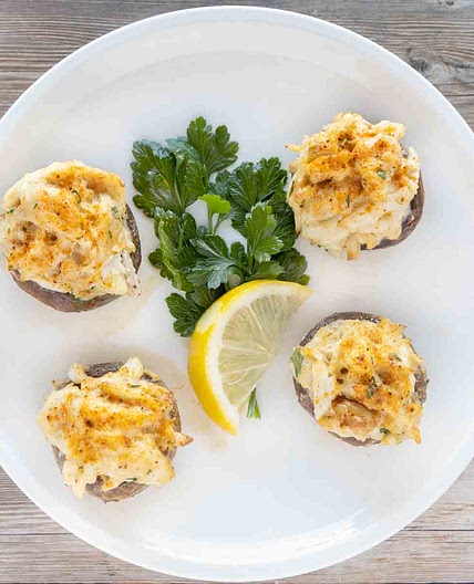 Crab Stuffed Mushrooms