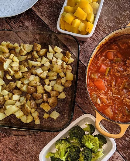 Banana Blossoms Stew (vegan)