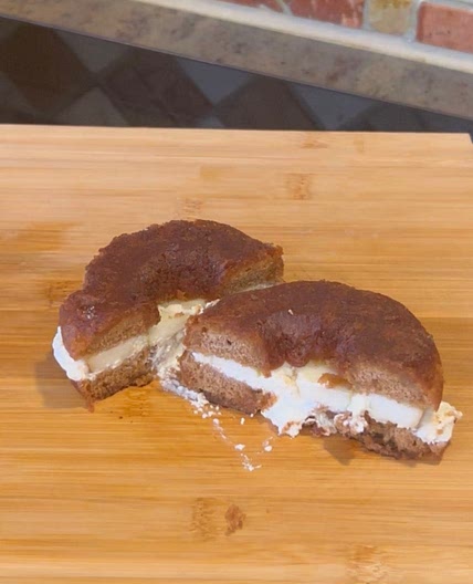 Grilled Cider Donut Sandwhich