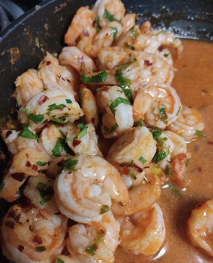 Camarones a la diabla