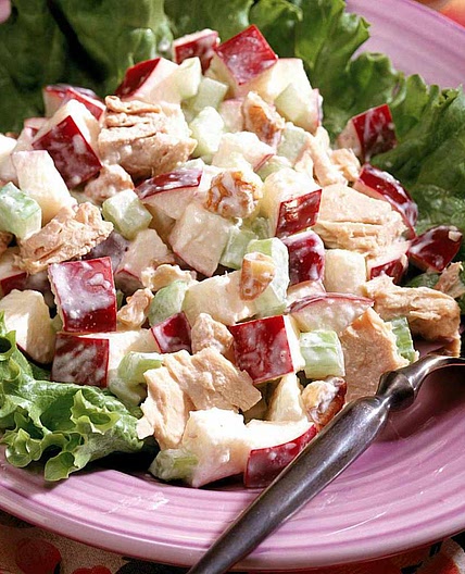 Curried Chicken Salad With Diced Apple Recipe