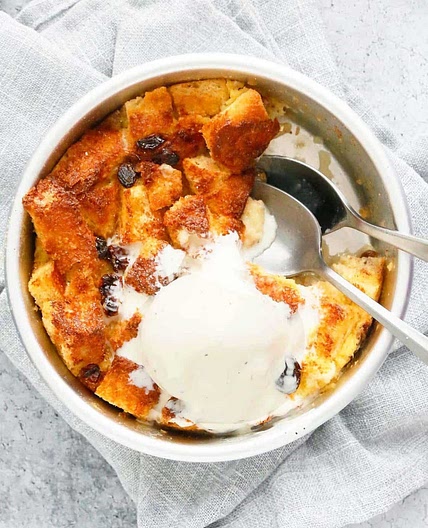 Air Fryer Bread Pudding