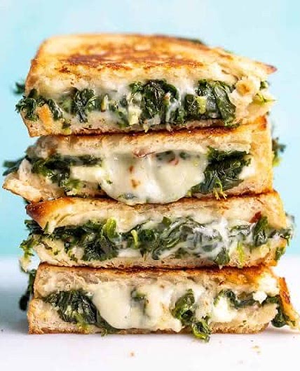 Spinach Grilled Cheese