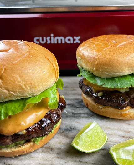 Grilled Pineapple Burger 