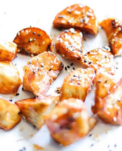 Goguma Mattang (Korean Candied Sweet Potatoes)2
