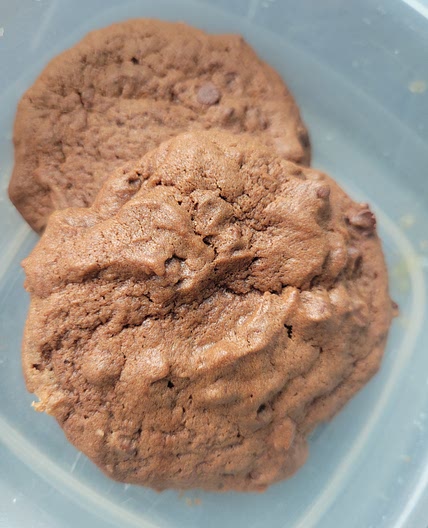 Double chocolate cookies