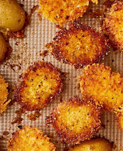  TikTok Parmesan-Crusted Roasted Potatoes