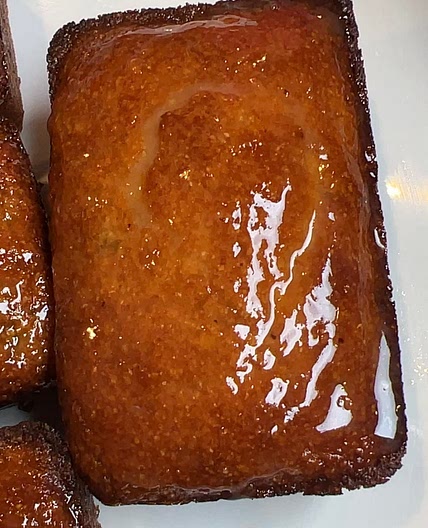 Peach Scallion Cornbread 