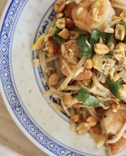 Spicy Shrimp Pad Thai