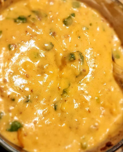 Cheesy taco potato soup