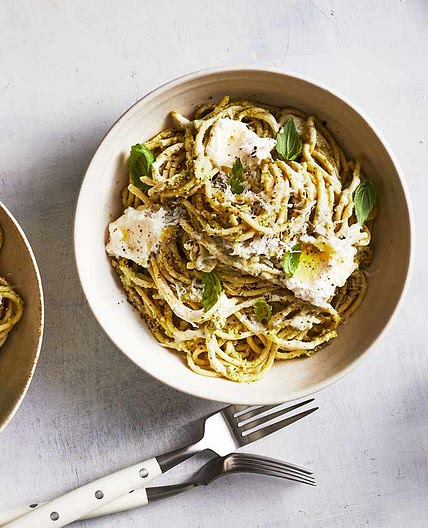 Zucchini Pesto Pasta