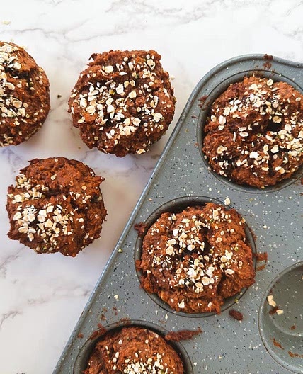 Morning carrot cake muffins