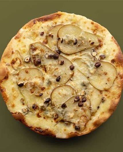 Pizza poire brie