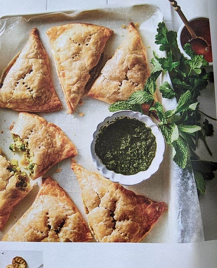 Spiced Potato Pastry Pockets