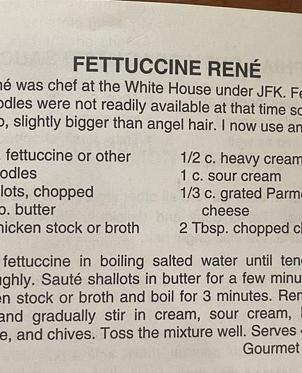 Fettuccine René