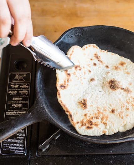 No-Yeast Stovetop Flatbreads