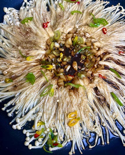10 minute enoki mushroom recipe 