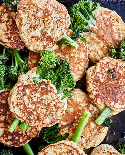 Tenderstem Broccoli & Ricotta Fritters