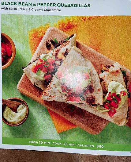 Black Bean Quesadillas 