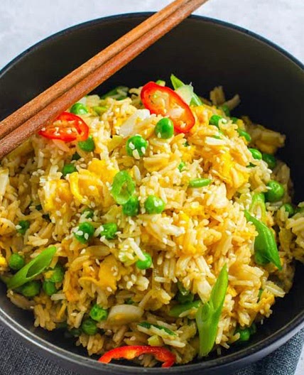 Egg Fried Rice with Veg