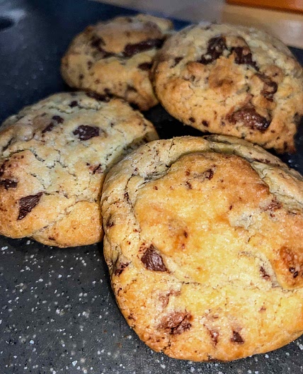 Jumbo chocolate chip cookies 