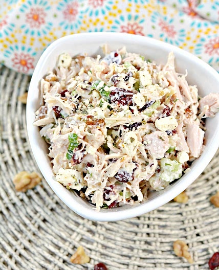 Chicken and cranberry salad 