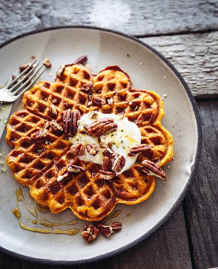 Pumpkin Waffles