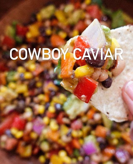Cowboy caviar salad