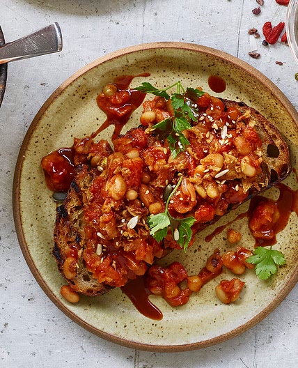 Spicy BBQ Beans - Avant-Garde Vegan