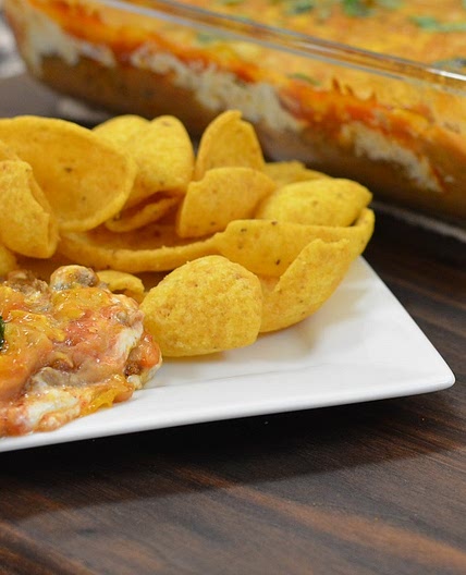 5-Layer Venison Taco Bake Dip - Legendary Whitetails