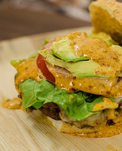 Southwest Chipotle Venison Burger - Legendary Whitetails
