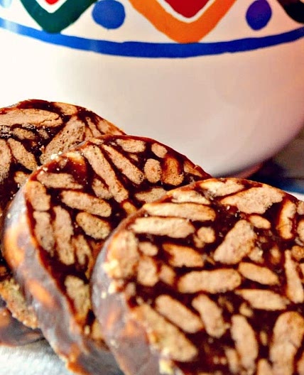 Lithuanian Lazy Cake “Tinginys“ with Condensed Milk