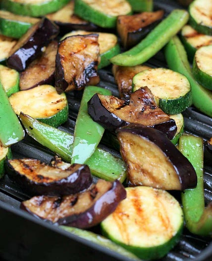 Grilled Vegetables with Balsamic Vinegar