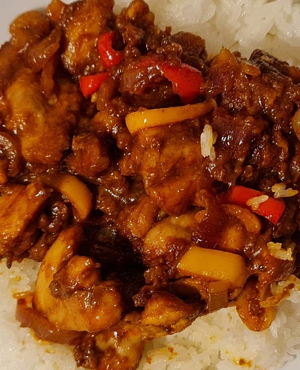 Singaporean-ish Chicken & Rice