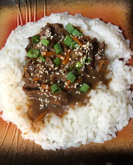 Slow Cooker Mongolian Beef 