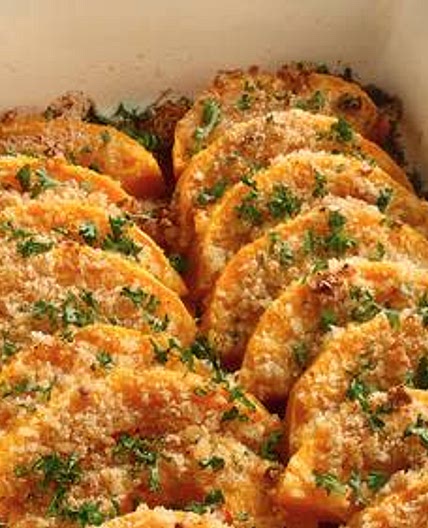 Parmesan-Butternut Squash Gratin