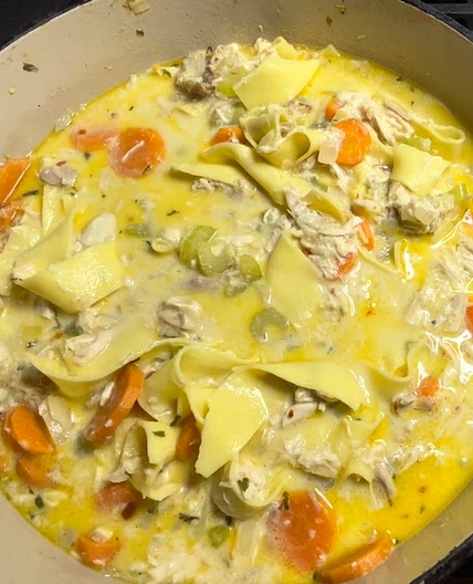 Creamy Chicken Noodle Soup