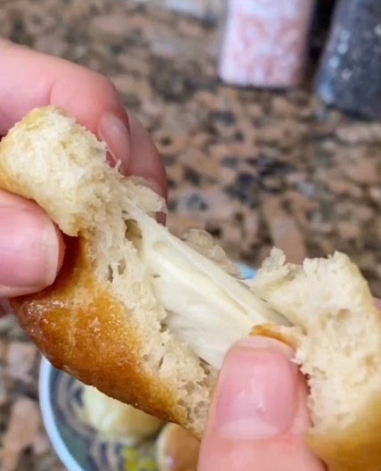 Mozzarella Stuffed Pretzel Balls