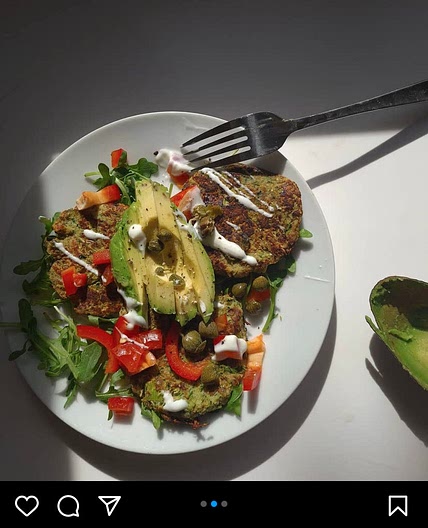 Courgette fritters